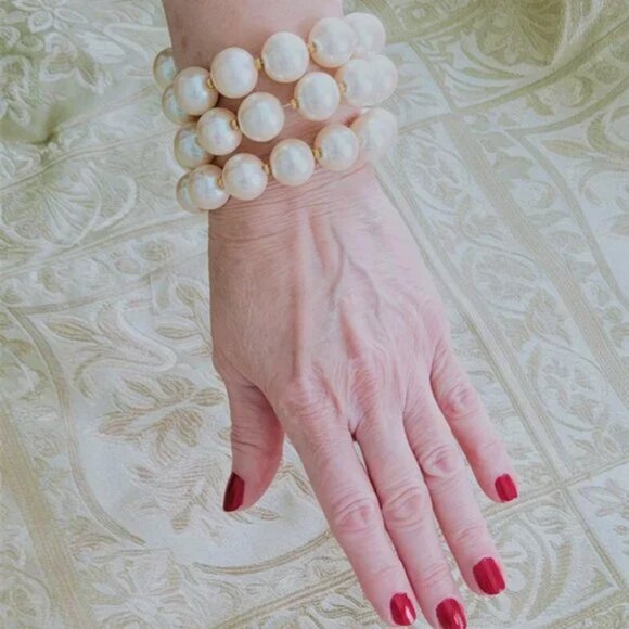 Jewelry - Women's Faux Pearl Bracelet, NWOT